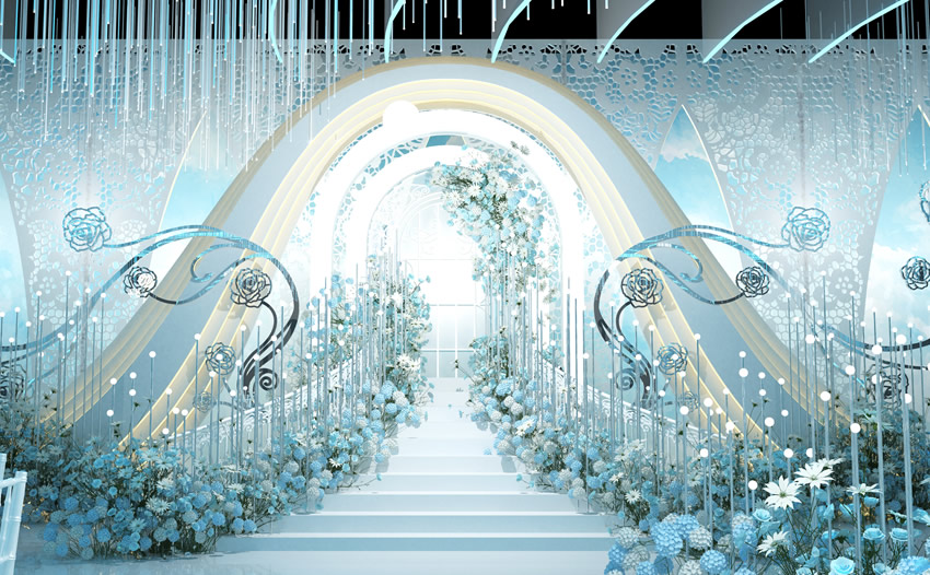 缙云釡香烙馍村水晶厅效果展示